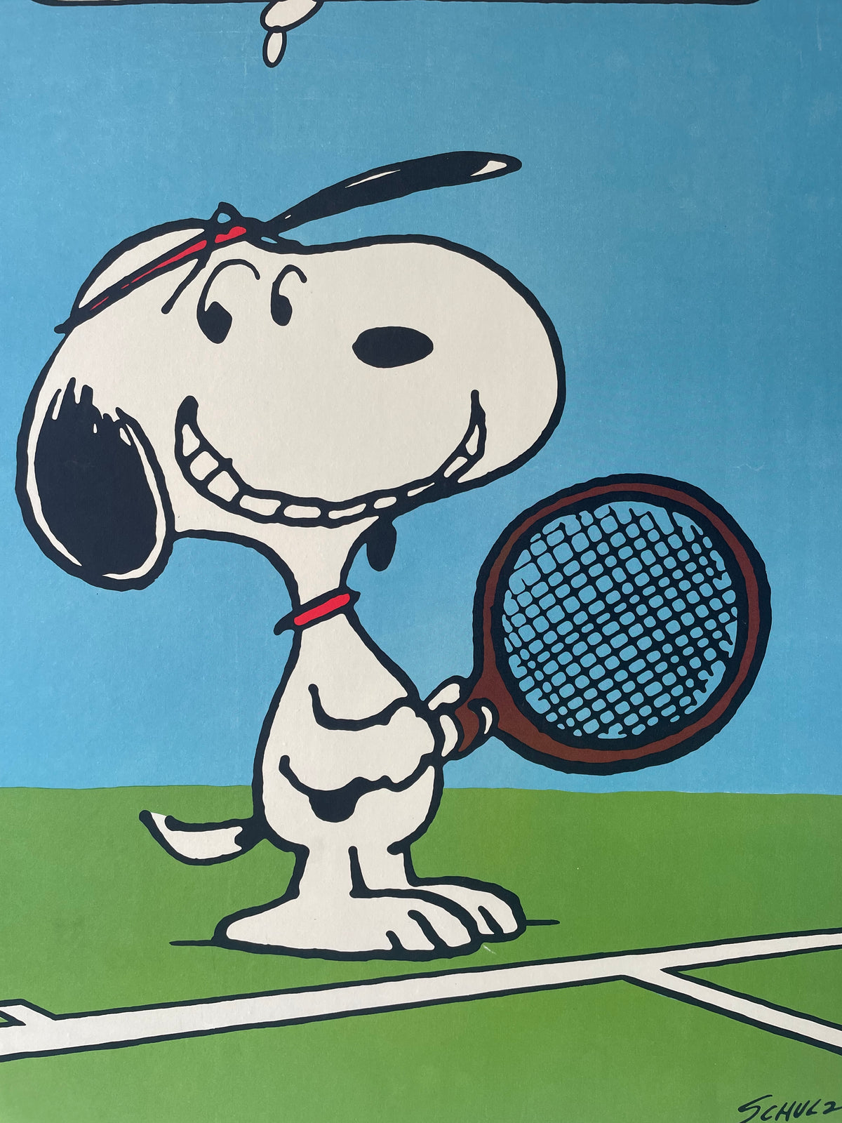 Snoopy: Tennis Distraction by Schulz