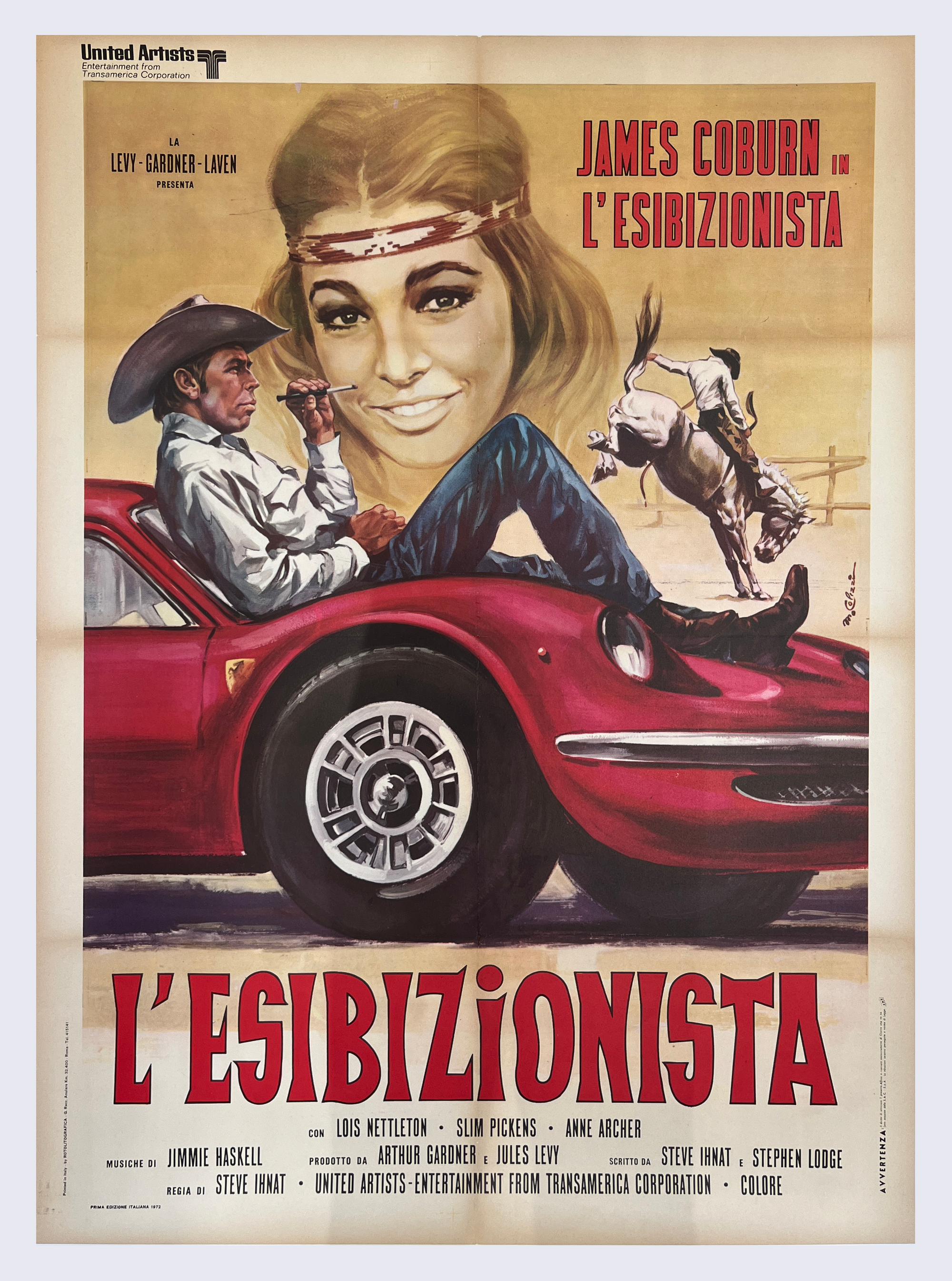 L'Esibizionista Film Poster by Colizzi (Grande)