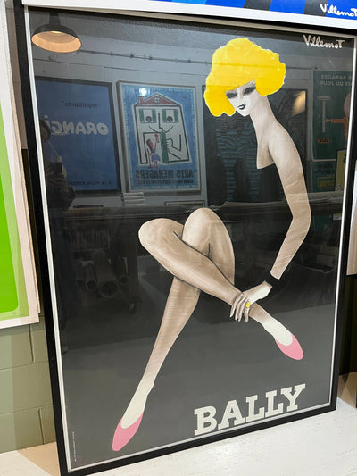 Bally Blonde by Villemot (Framed)