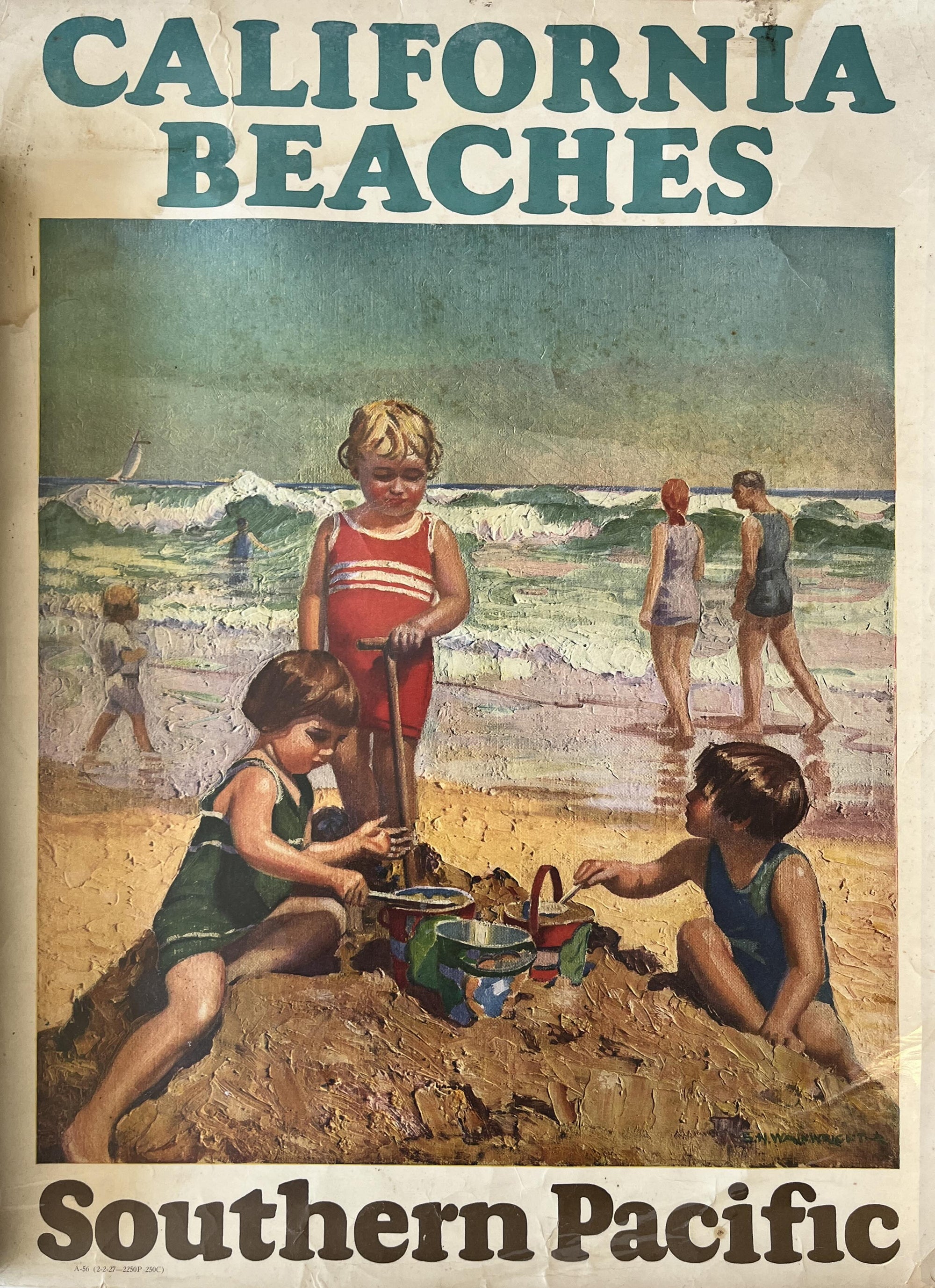 SP Rail – California Beach by Wainwright Jr