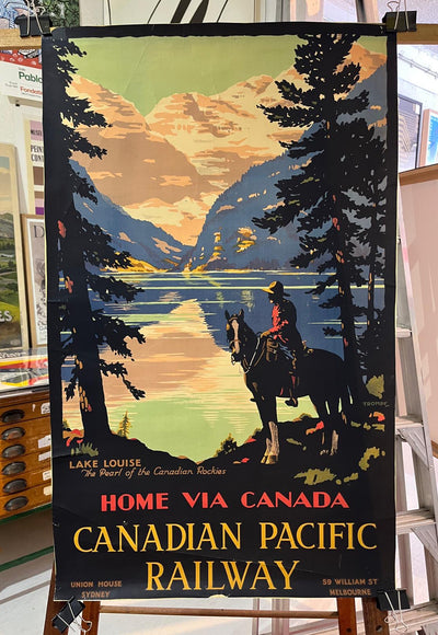 Home via Canada Canadian Pacific by Percy Trompf