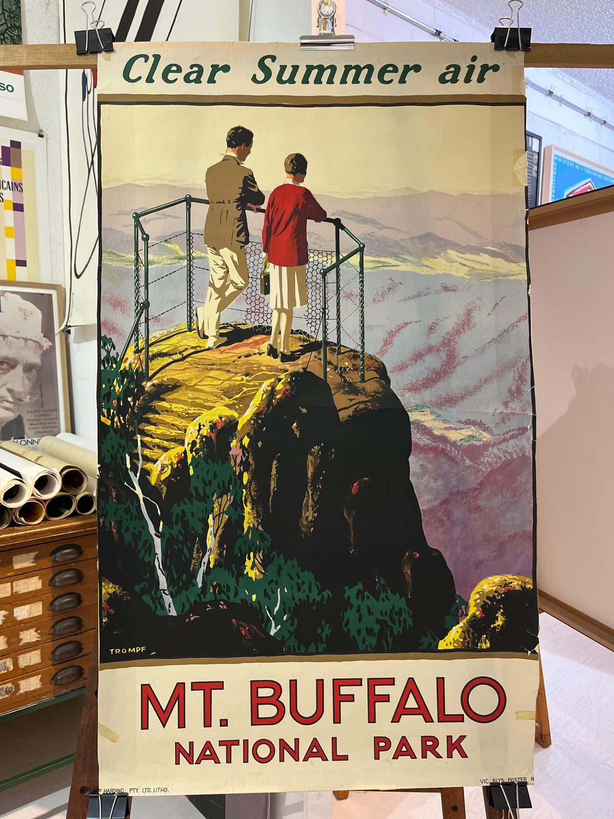 Mt Buffalo by Percy Trompf