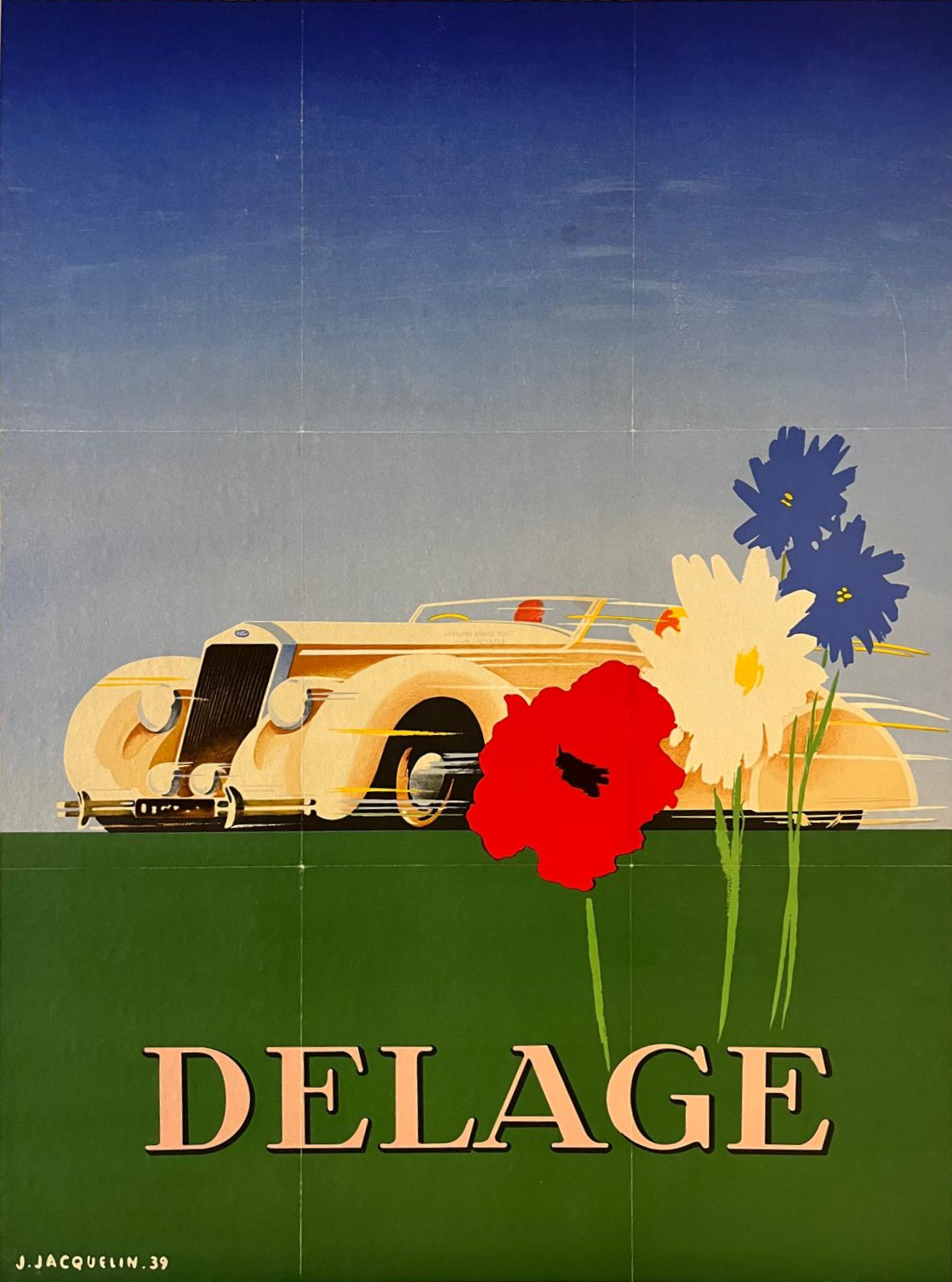 Delage by Jean Jacquelin