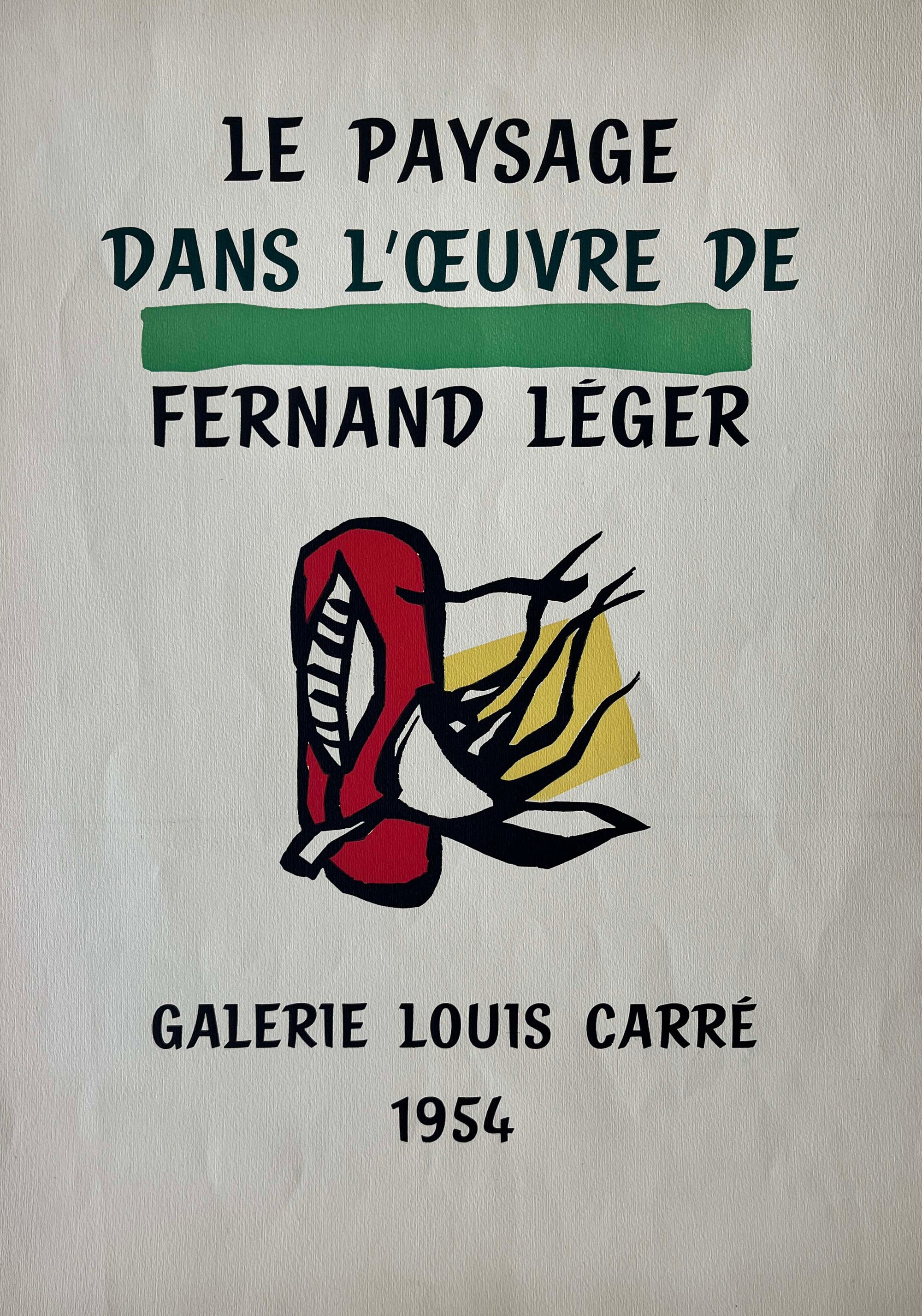 Lithograph Exhibition by Fernand Léger