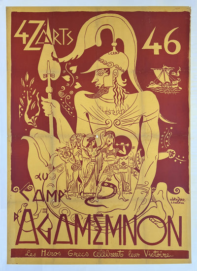 Camp Agamemnon Atelier by Jean Dupas