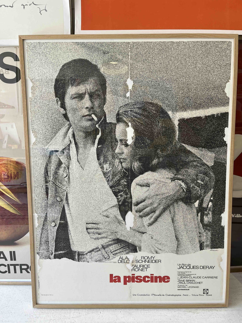 La Piscine Film Poster (Framed)