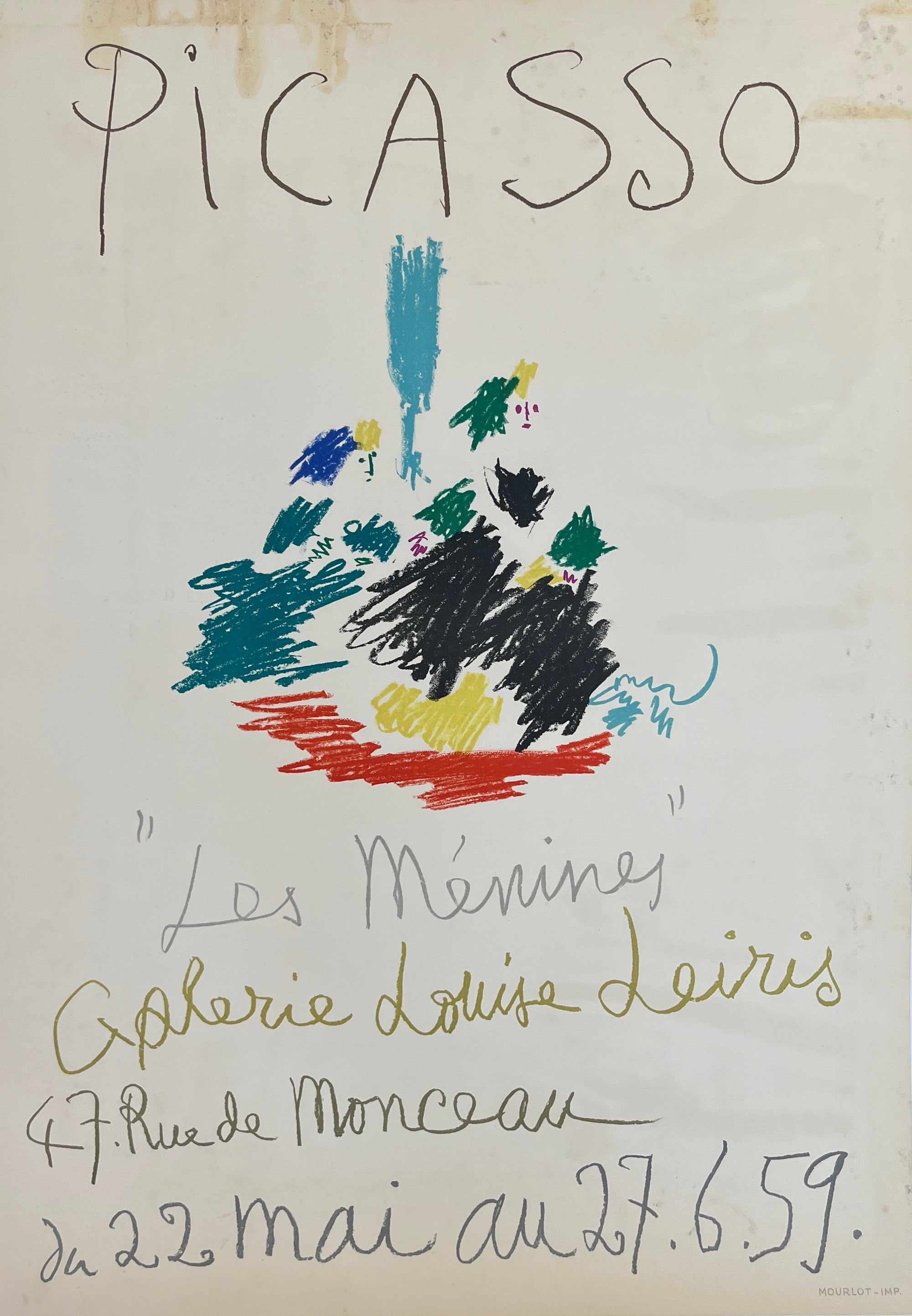 Picasso: Les Ménines, Galerie Louise Leiris