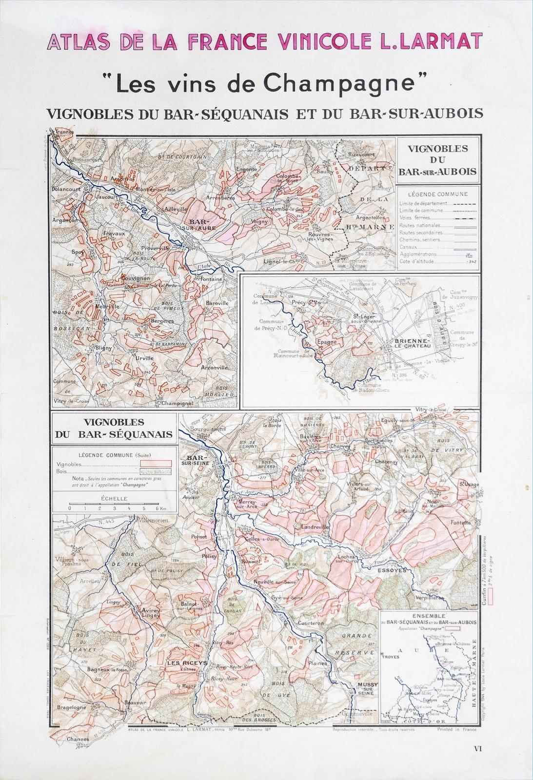 Les Vins de Champagne by Louis Larmat (P)