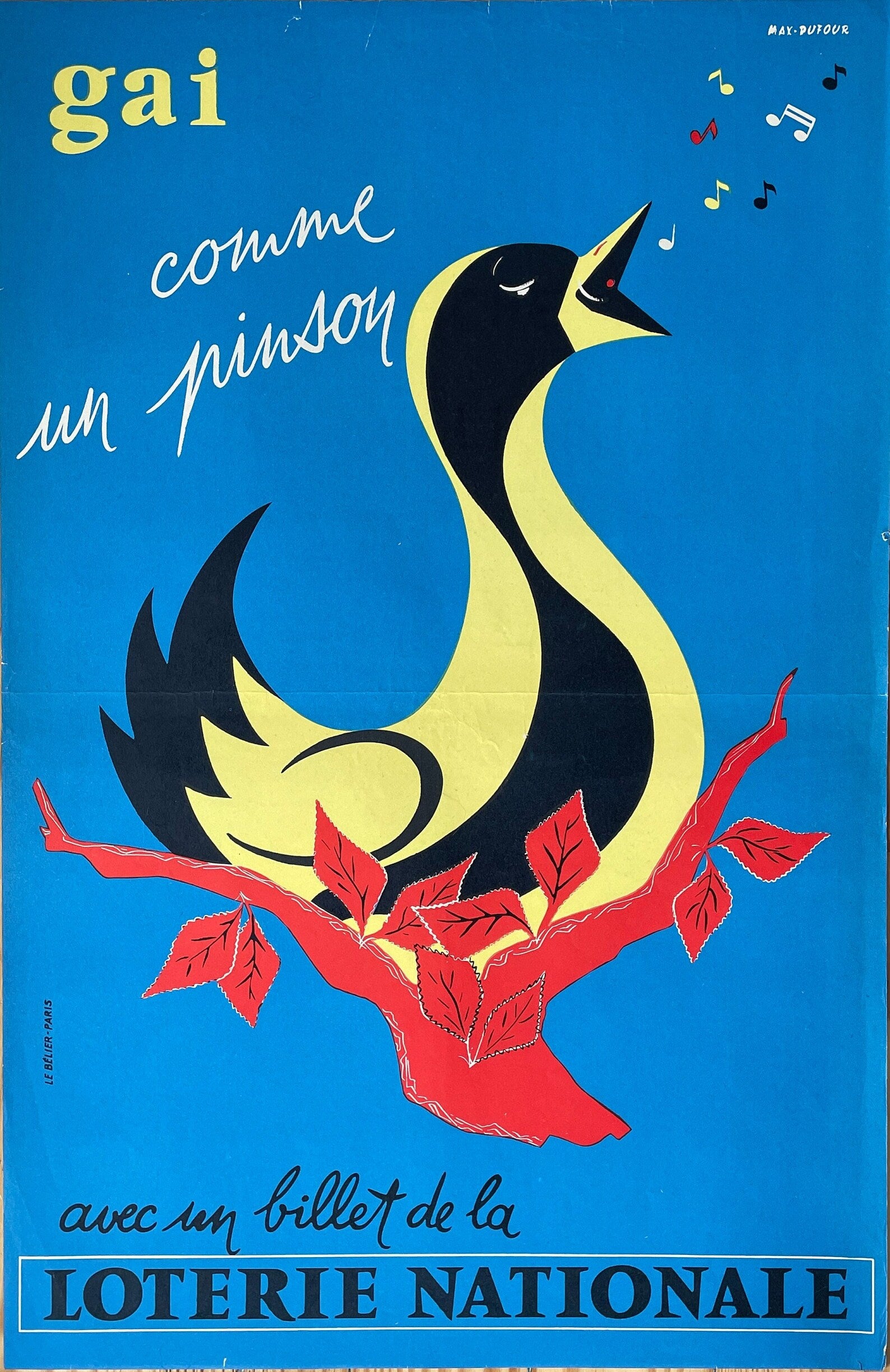 Loterie Nationale: Gay as a Finch by Max Dufour