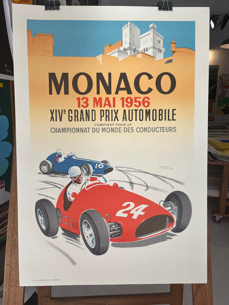 Monoco Grand Prix 1956 by Ramel