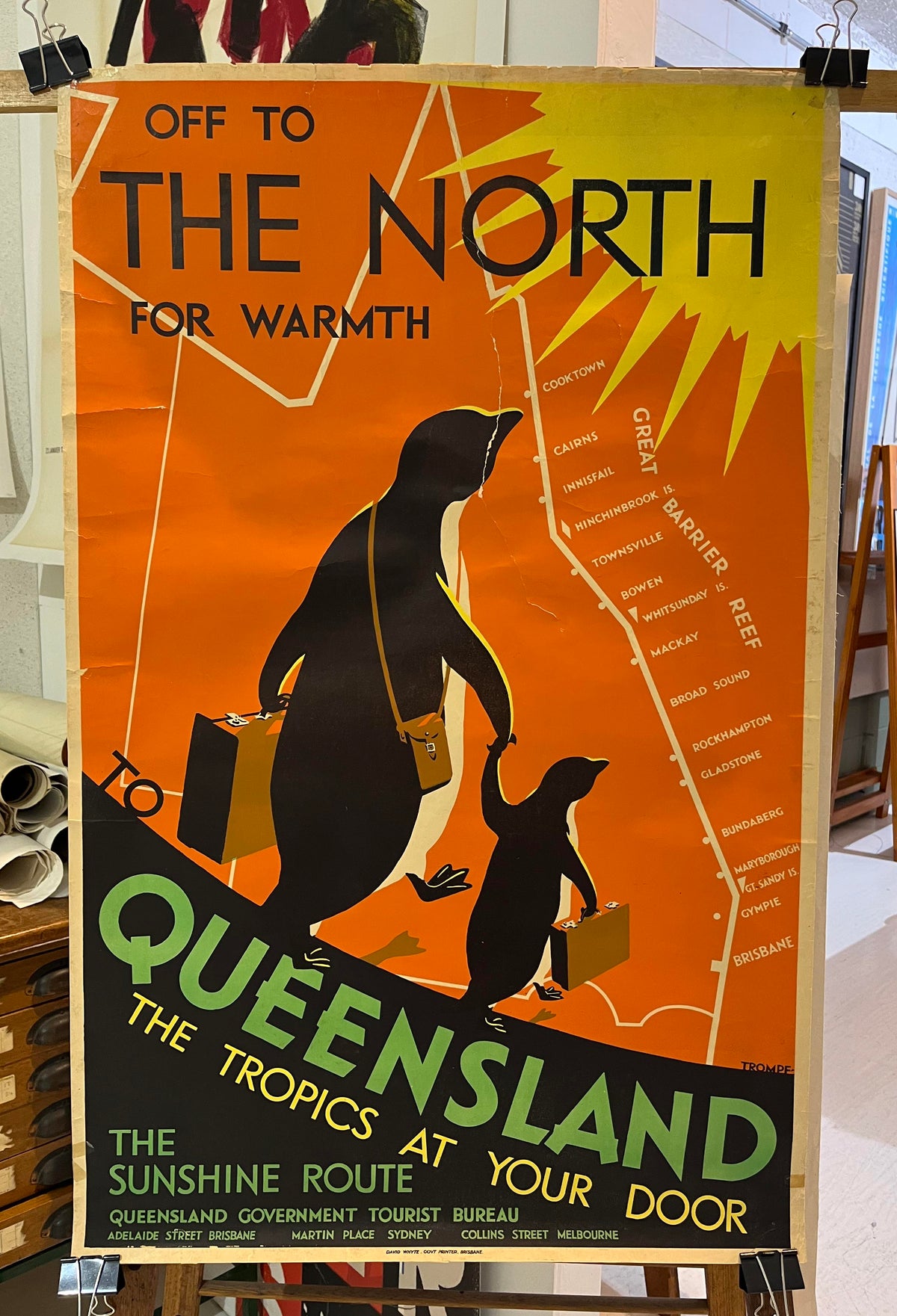 Off To The North For Warmth – Queensland by Percy Trompf