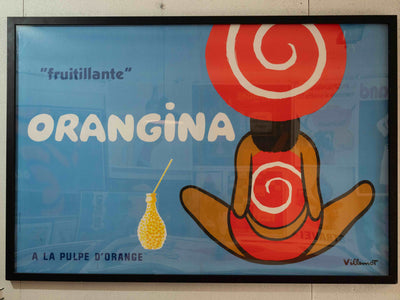 Orangina 'Fruitillante' by Villemot