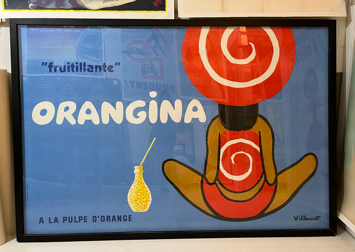 Orangina 'Fruitillante' by Villemot