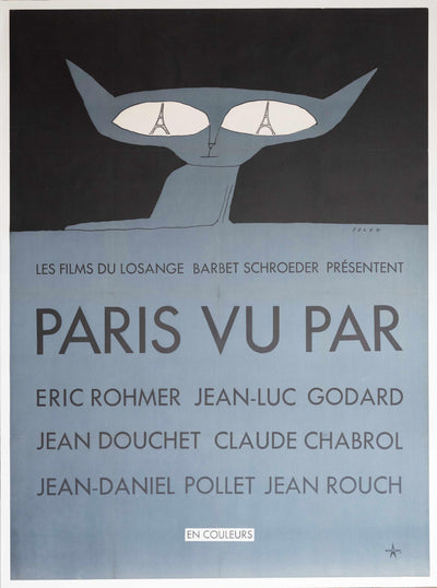 Paris Vu Par Film Poster (Framed)