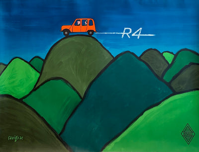 Renault R4 by Raymond Savignac (Grande)