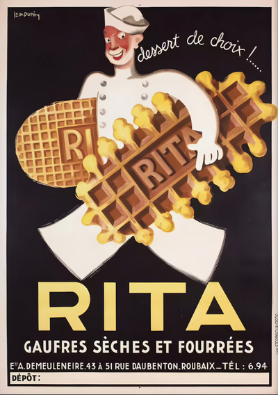 Rita Waffle by Leon Dupin