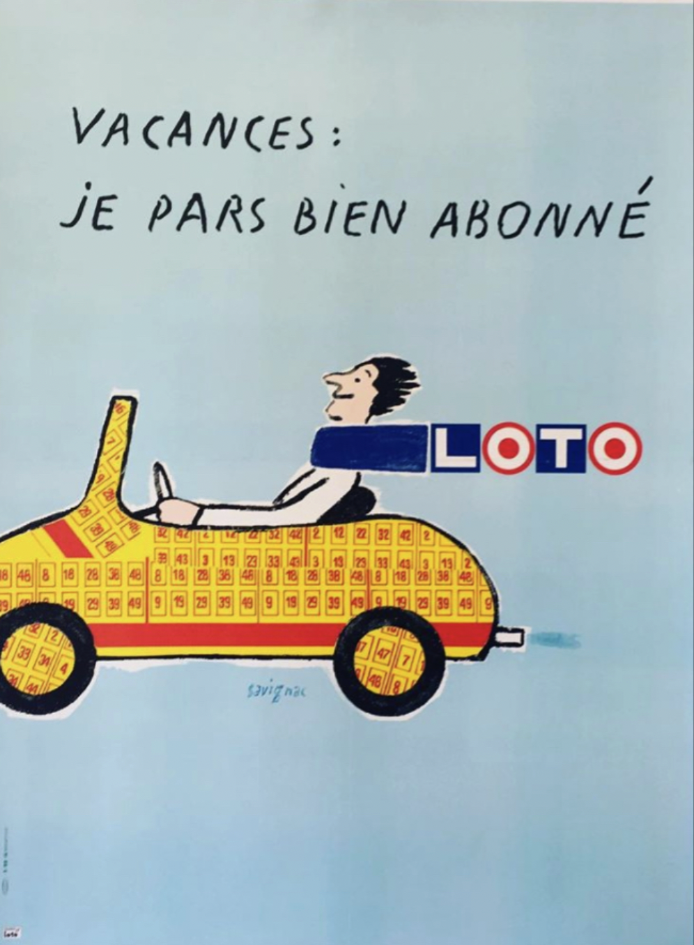 Loto by Raymond Savignac