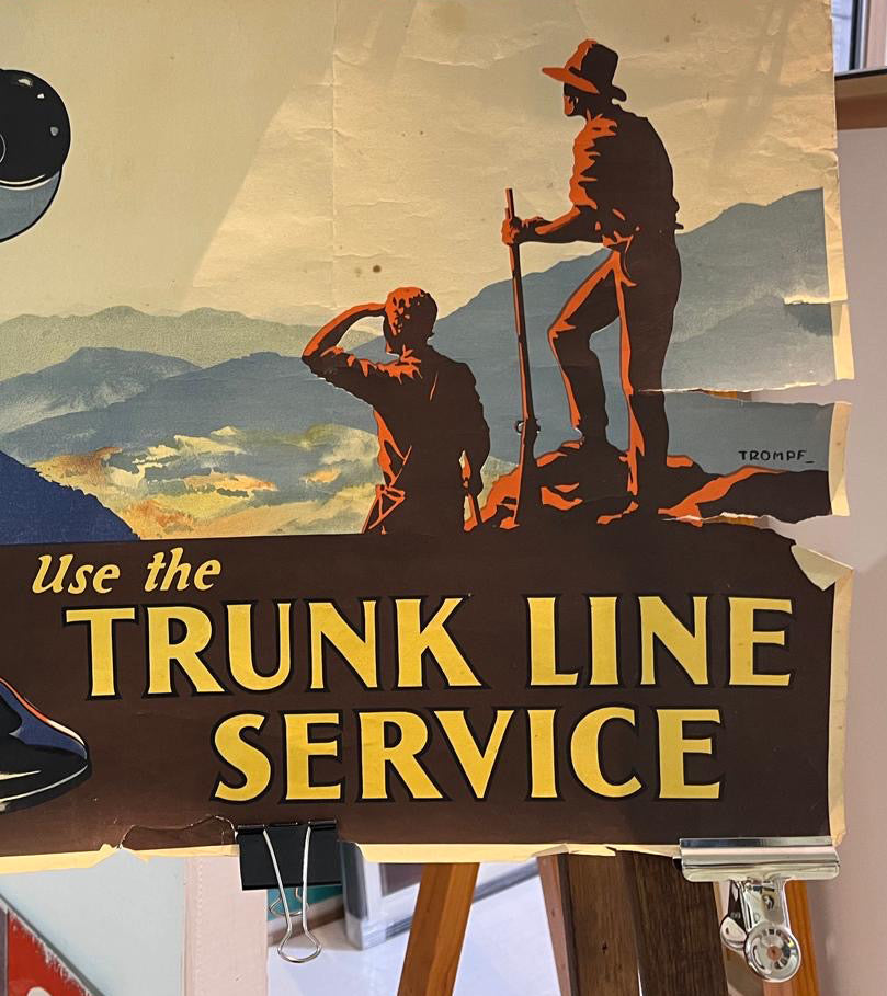 Trunk Line Service by Percy Trompf