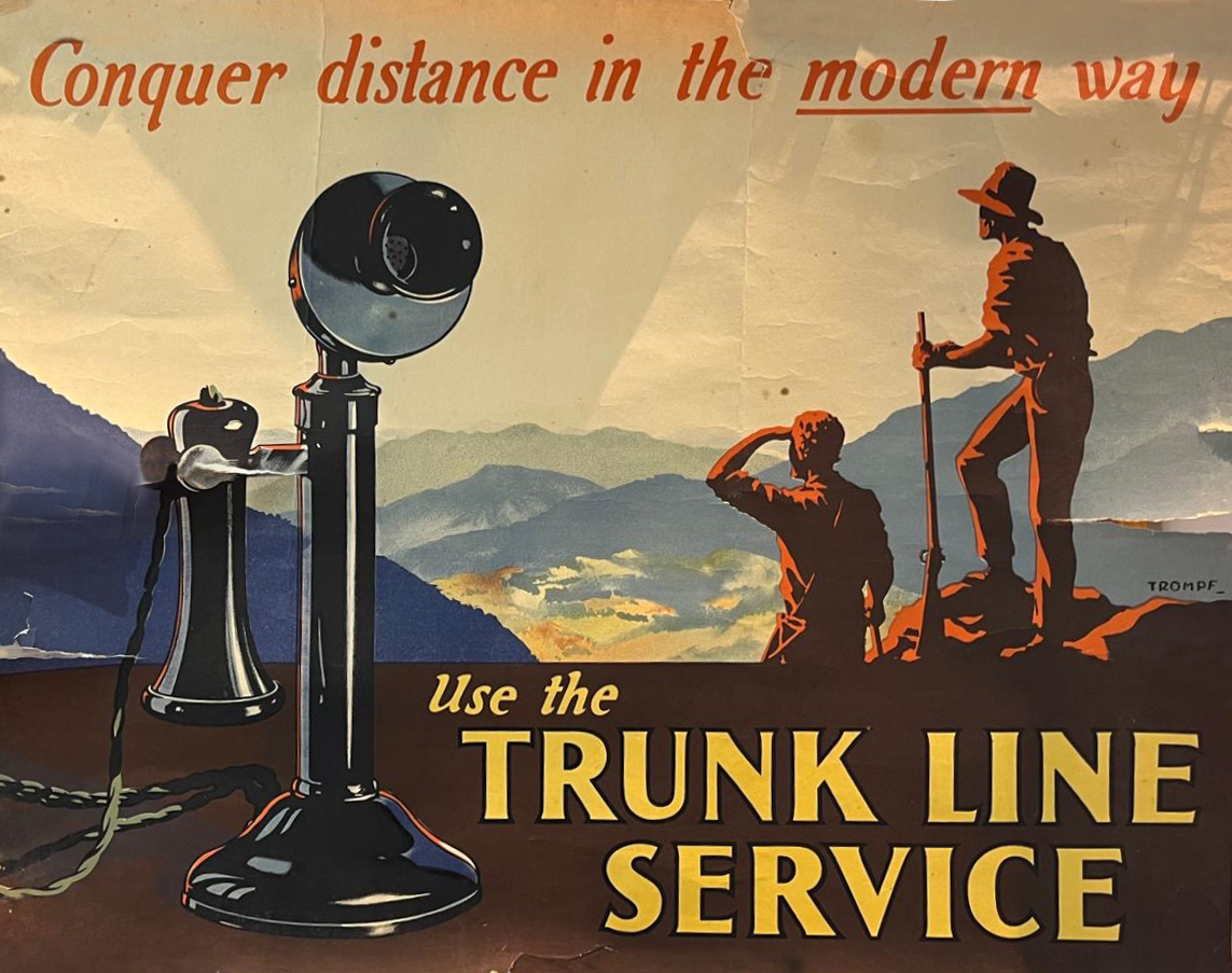 Trunk Line Service by Percy Trompf