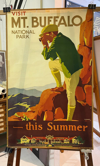 Visit Mt Buffalo National Park by Percy Trompf