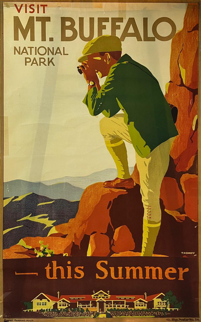 Visit Mt Buffalo National Park by Percy Trompf