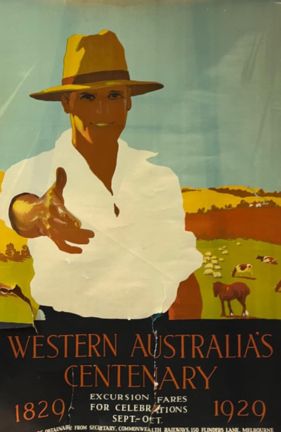 Western Australia Centenary by Percy Trompf