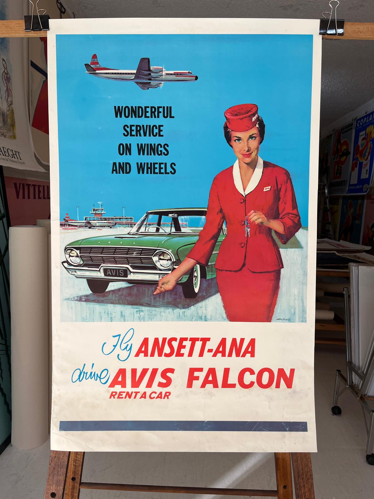 Fly Ansett-Ana, Drive Avis Falcon