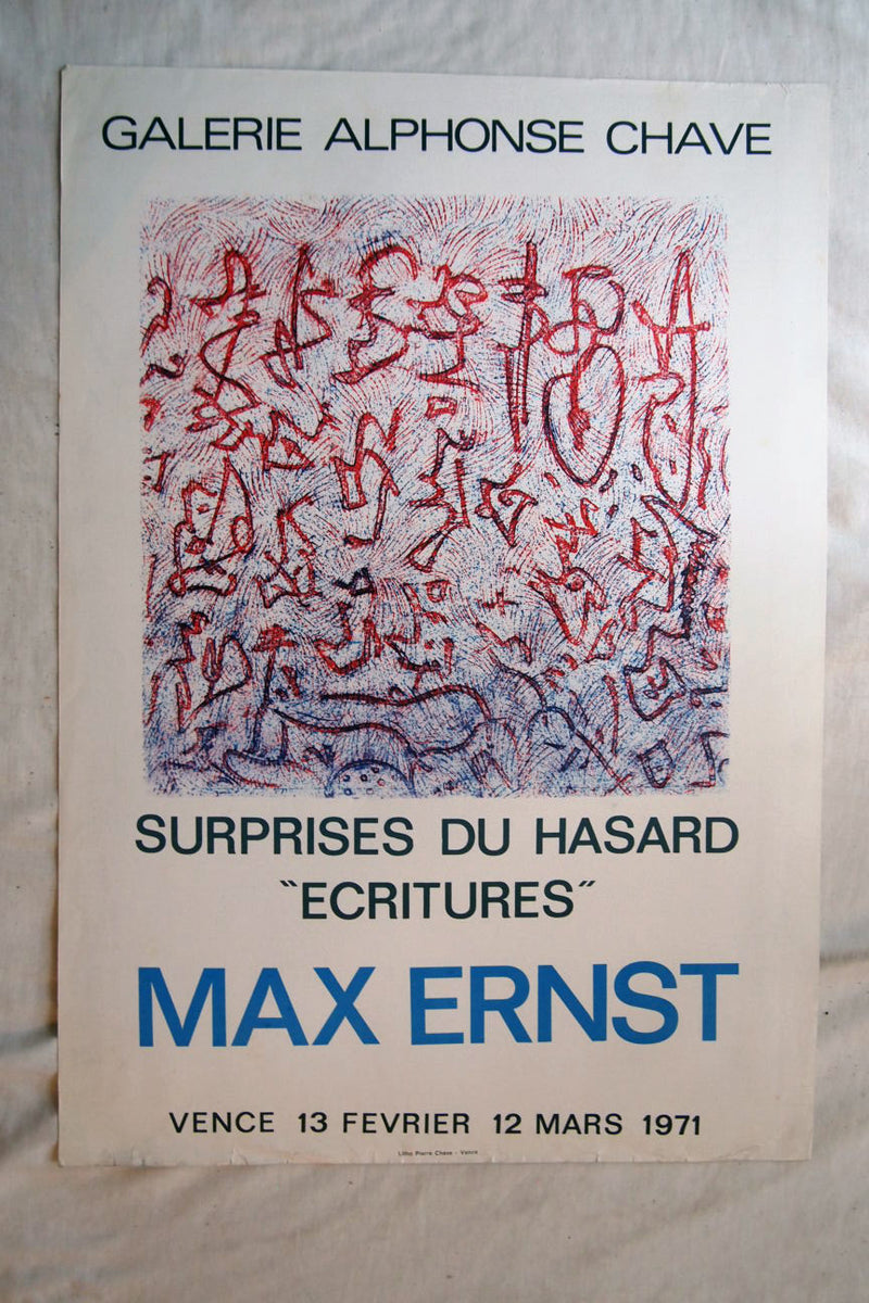 Max Ernst Galerie Alphonse Chave