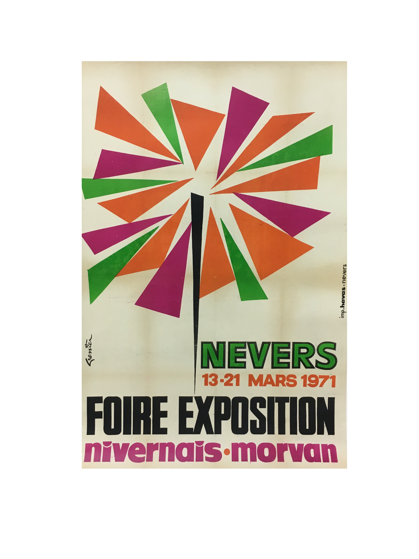 Nevers Foire Exposition – Vintage Posters