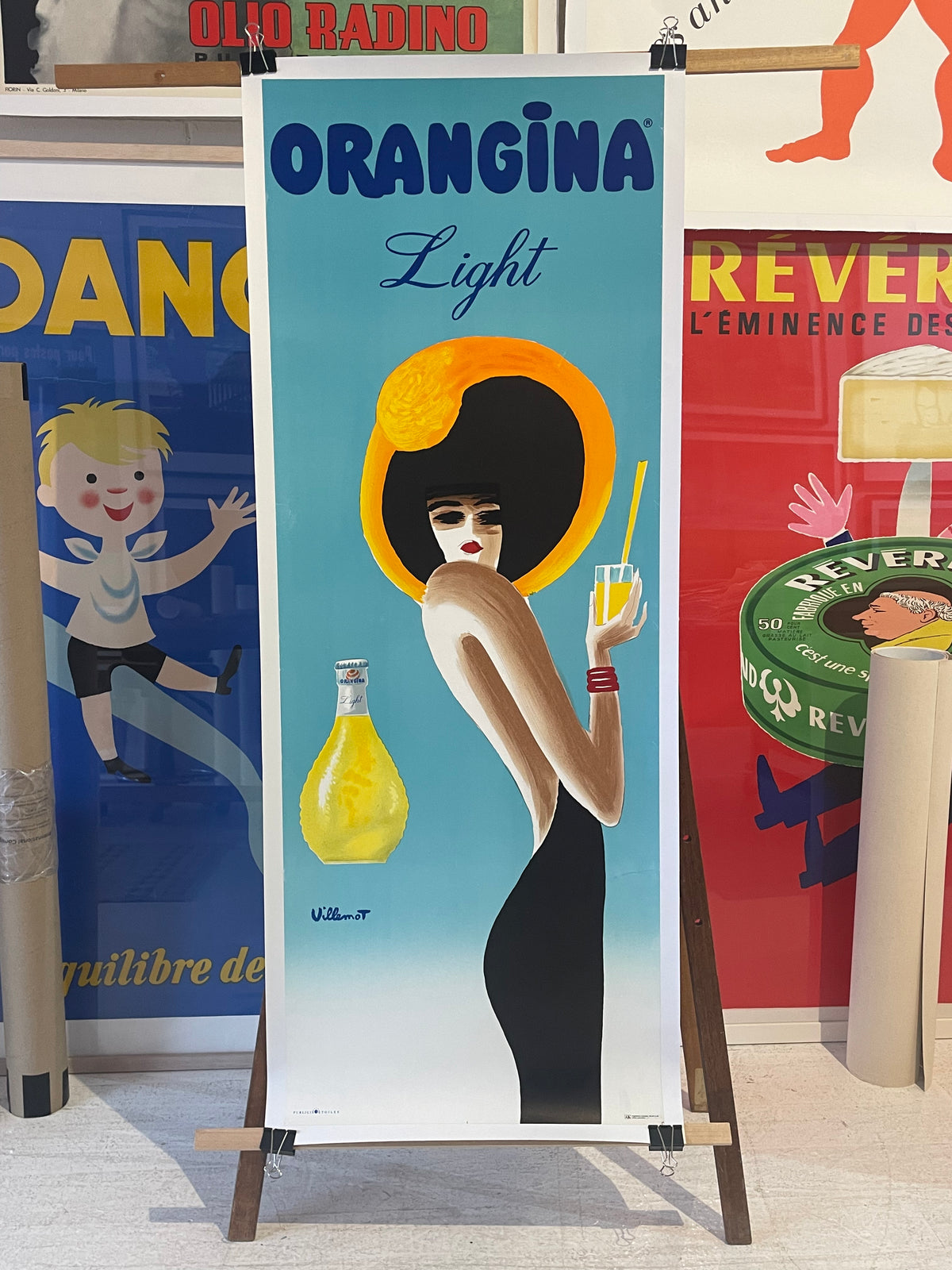 Orangina Light by Villemot (Tall)