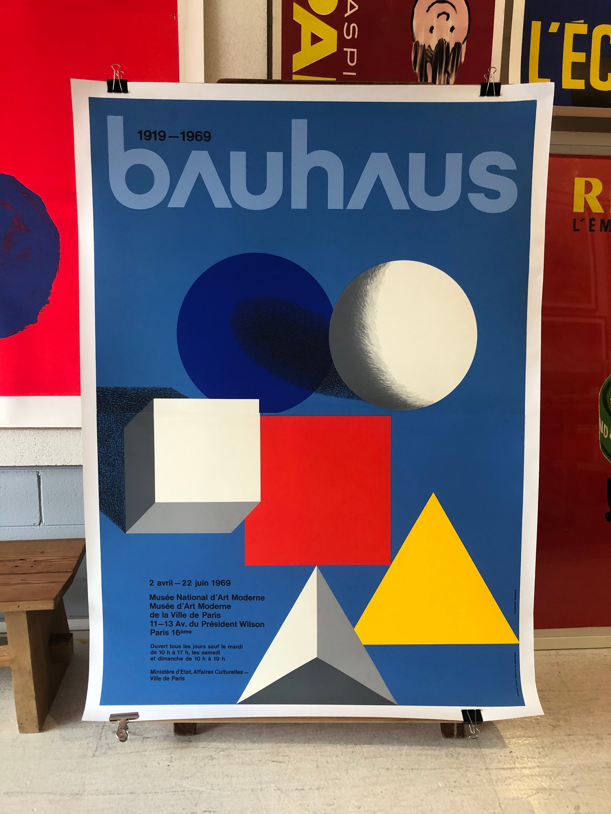Bauhaus Exhibition Poster 1969 – Vintage Posters