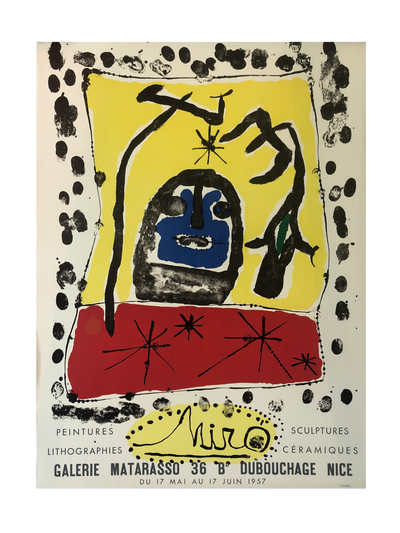 Galerie Matarasso by Joan Miro, 1957