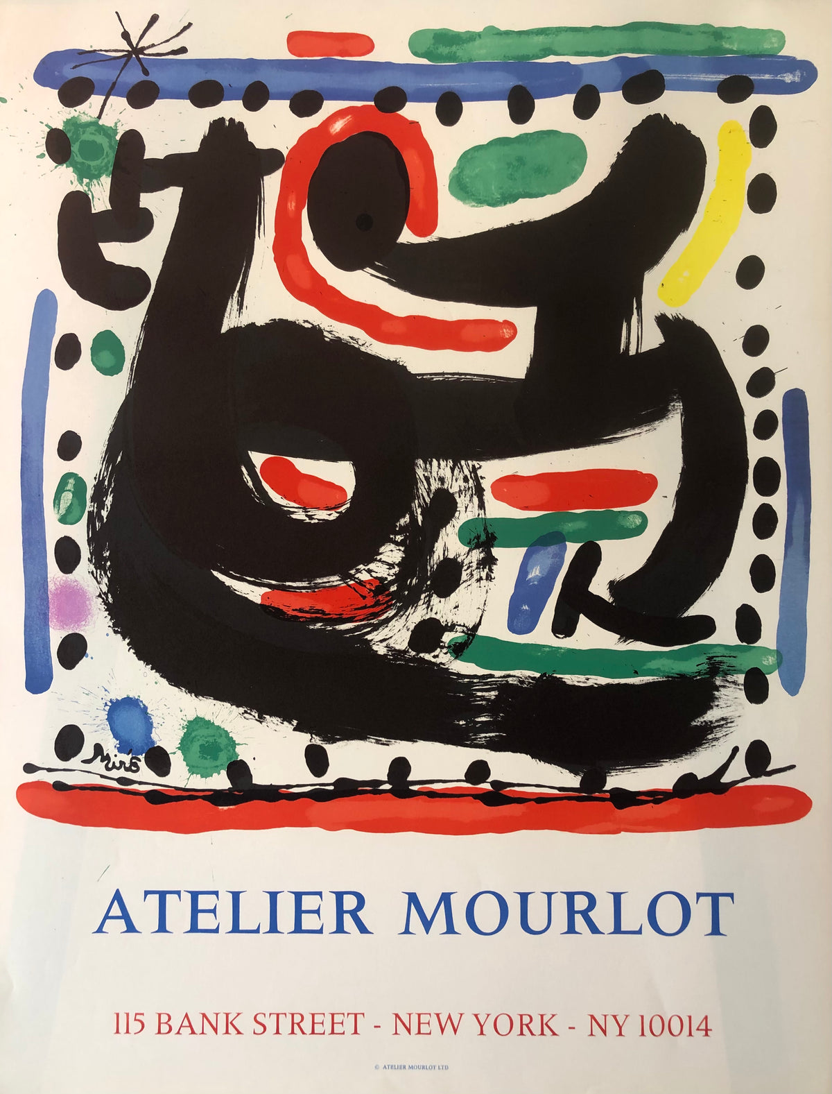 MIRÓ – Atelier Mourlot