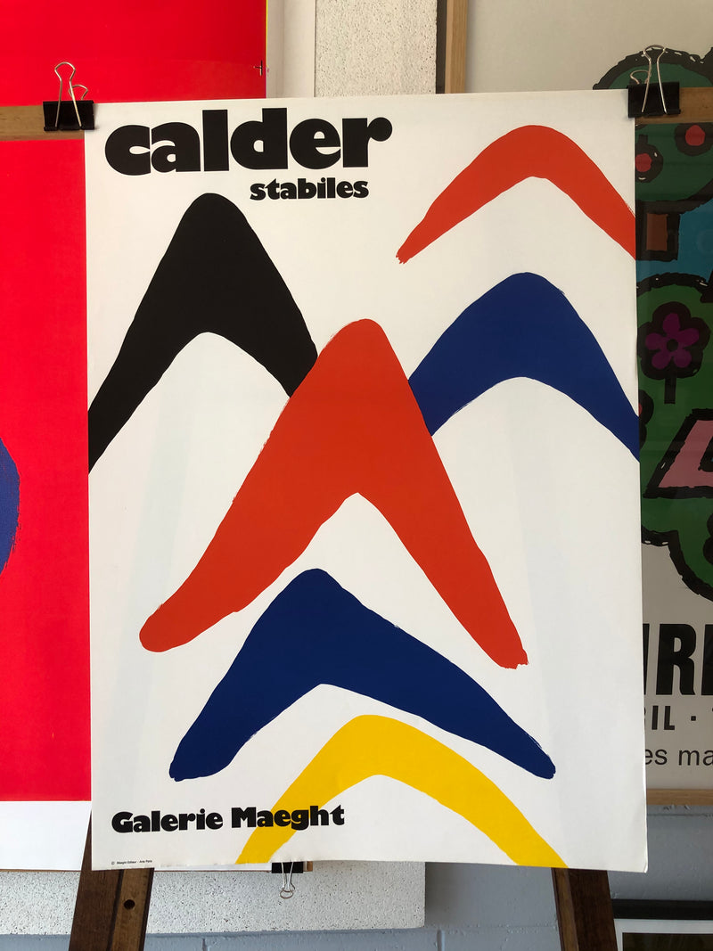 Stabiles Galerie Maeght by Calder (Boomerang)