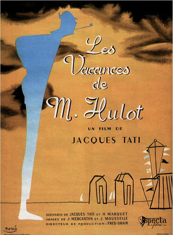 Les Vacances de M. Hulot by P. Etaix Film Poster